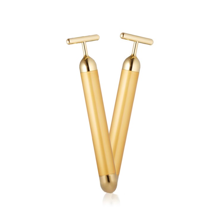 Barra de belleza de 24k Golden T Shape para el cuidado de la piel