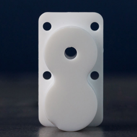 Creación de prototipos de plástico CNC